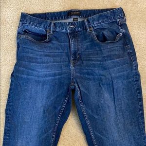 Banana Republic Skinny Techmotion Blue Jeans